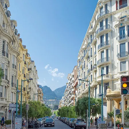 아파트 Edouard Vii 2 - Agreable 3 Pieces - - 50 M Des Plages